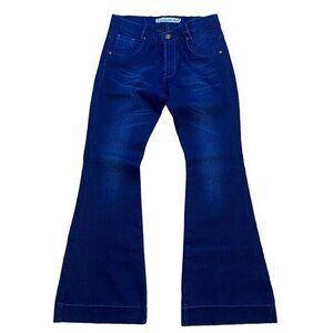 Y2K Diesel Industry Dark Wash Denim Jeans W31 L34 Flared‎ Legs